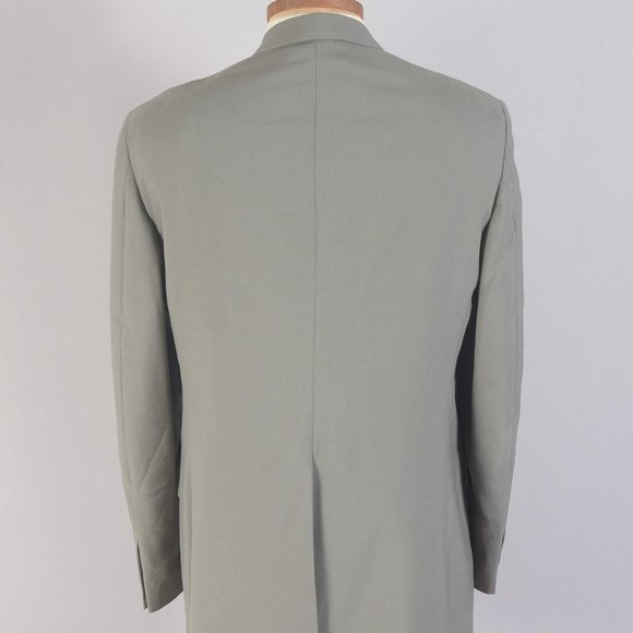 Austin Reed Men's Coat Blazer Olive Size 44R - Picture 4 of 11